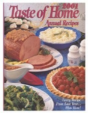 Taste of Home Annual Recipes 2001