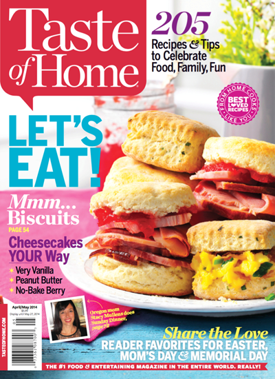 Taste of Home Magazine, Apr/May 2014