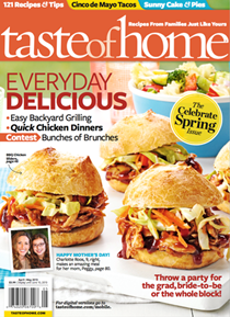 Taste of Home Magazine, Apr/May 2013: The Celebrate Spring Issue