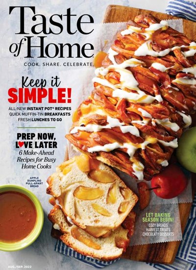 Taste of Home Magazine, Aug/Sep 2022