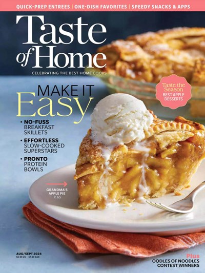 Taste of Home Magazine, Aug/Sept 2024