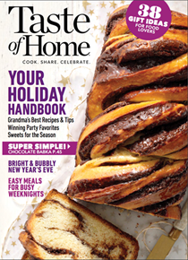 Taste of Home Magazine, Dec 2019/Jan 2020