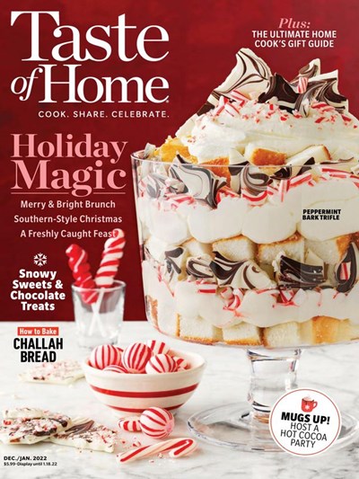 Taste of Home Magazine, Dec 2021/Jan 2022