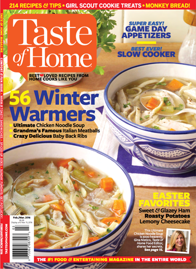 Taste of Home Magazine, Feb/Mar 2016