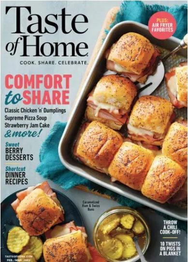 Taste of Home Magazine, Feb/Mar 2022