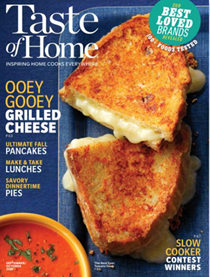 Taste of Home Magazine, Sep/Oct 2018
