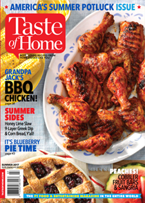 Taste of Home Magazine, Summer 2017: America's Summer Potluck Issue