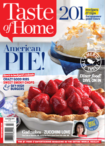 Taste of Home Magazine, Summer 2015