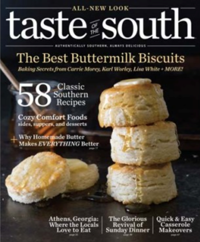 Taste of the South Magazine, Jan/Feb 2018