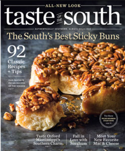 Taste of the South Magazine, October 2018