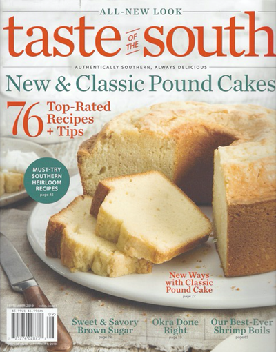 Taste of the South Magazine, September 2019