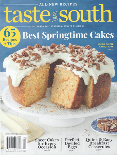 Taste of the South Magazine, Mar/Apr 2020