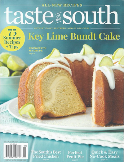 Taste of the South Magazine, Jul/Aug 2020