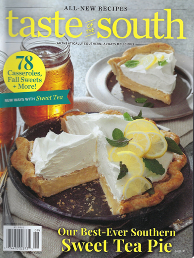 Taste of the South Magazine, September 2020