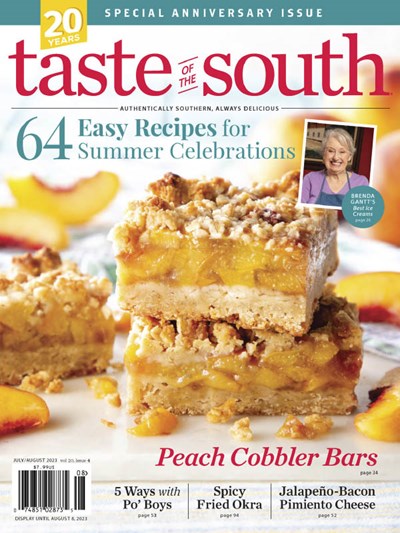 Taste of the South Magazine, Jul/Aug 2023