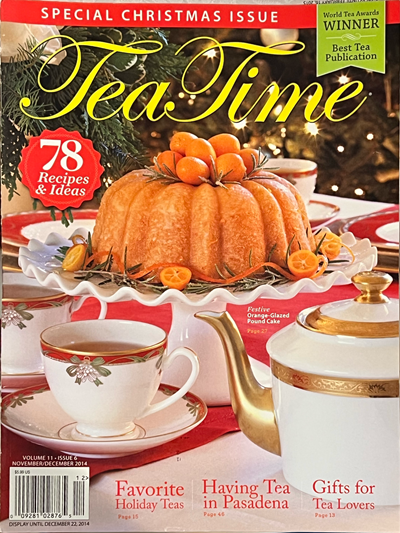 TeaTime Magazine, Nov/Dec 2014
