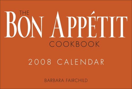 The Bon Appetit Cookbook Calendar