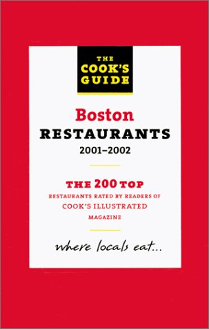 The Cook's Guide to Boston Restaurants