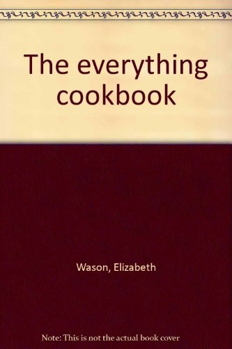 The everything cookbook