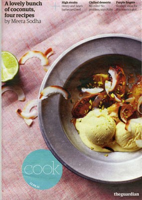 The Guardian Cook supplement, August 22, 2015