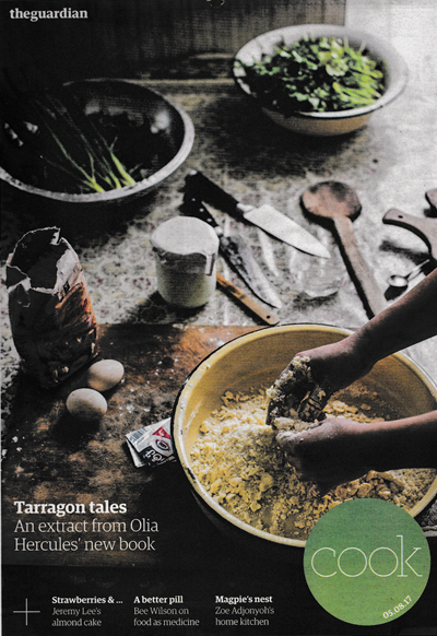 The Guardian Cook supplement, August 5, 2017