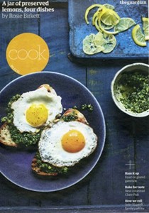 The Guardian Cook supplement, December 5, 2015