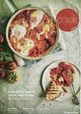 The Guardian Cook supplement, July 18, 2015