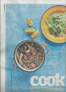 The Guardian Cook supplement, June 7, 2014