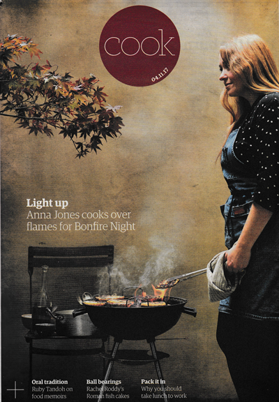 The Guardian Cook supplement, November 4, 2017