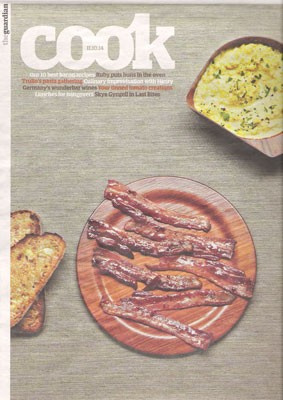 The Guardian Cook supplement, October 11, 2014
