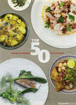 The Guardian Cook supplement, October 24, 2015
