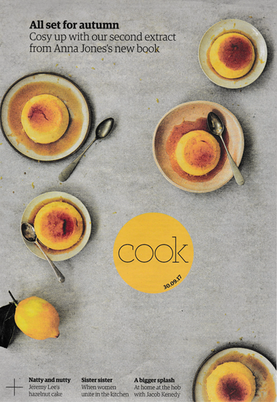 The Guardian Cook supplement, September 30, 2017