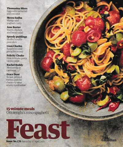 The Guardian Feast supplement, April 17, 2021