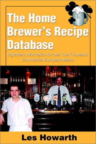 The Home Brewer's Recipe Database: Ingredient Information for Over Two Thousand Commercial European Beers