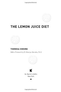 The Lemon Juice Diet