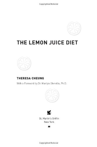 The Lemon Juice Diet