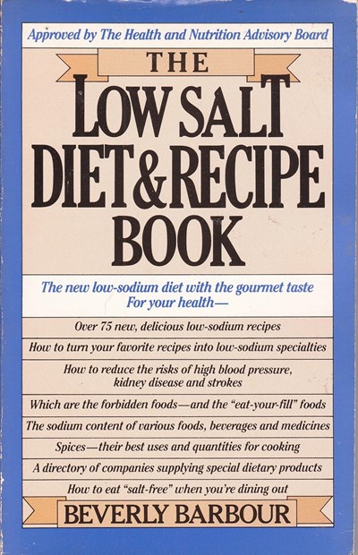 The Low Salt Diet and Recipe Book