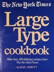The New York Times Large Type Cookbook