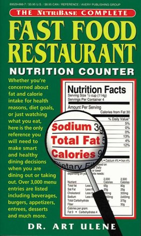 The NutriBase Complete Fast Food Restaurant Nutrition Counter