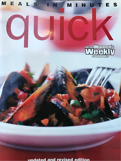The Quick-Cook Book (Australian Women's Weekly Home Library): Meals in Minutes