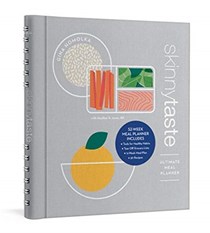 The Skinnytaste Ultimate Meal Planner: 52-Week Meal Planner with 30 Recipes, a 12-Week Meal Plan, Tear-Off Grocery Lists, and Tools for Healthy Habits