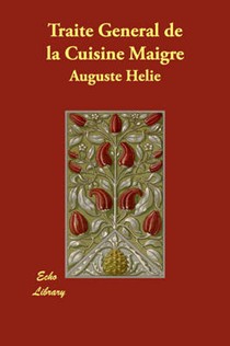 Traite General De La Cuisine Maigre
