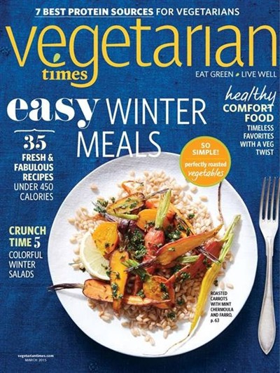 Vegetarian Times Magazine, March 2015