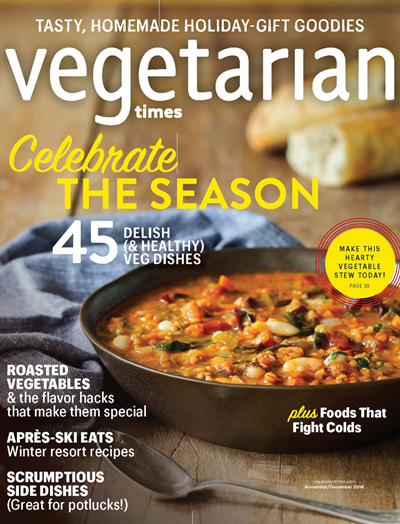 Vegetarian Times Magazine, Nov/Dec 2016