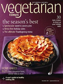 Vegetarian Times Magazine, November 2011