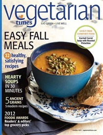 Vegetarian Times Magazine, October 2012