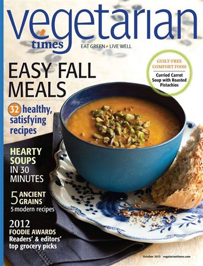 Vegetarian Times Magazine, October 2012