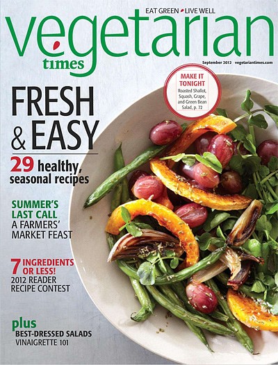 Vegetarian Times Magazine, September 2012