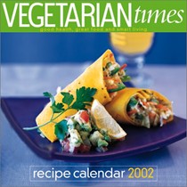 Vegetarian Times Recipe Calendar 2002 