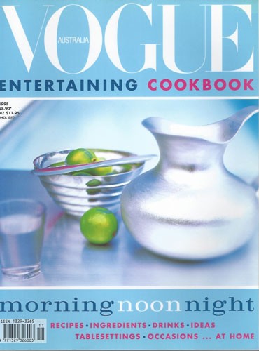 Vogue Entertaining Australia Cookbook 1998